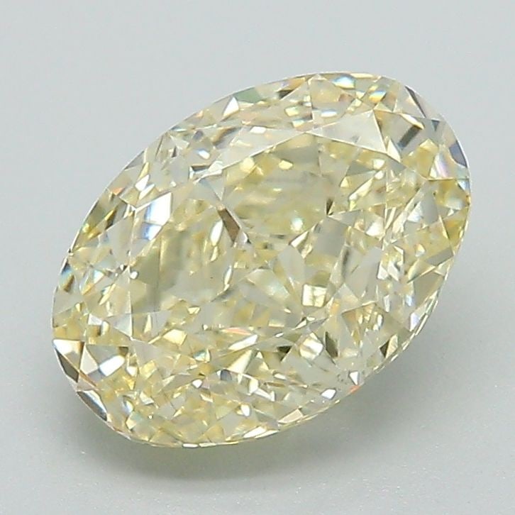Loose Diamond - OVAL 2.1ct Fancy Yellow VS1: Loose Diamond - OVAL 2.1ct Fancy Yellow VS1 Source: This is a real non-mined Diamond that has been grown in a lab Shape: OVAL Carats: 2.1 Color: Fancy Yellow Certification: IGI Video: