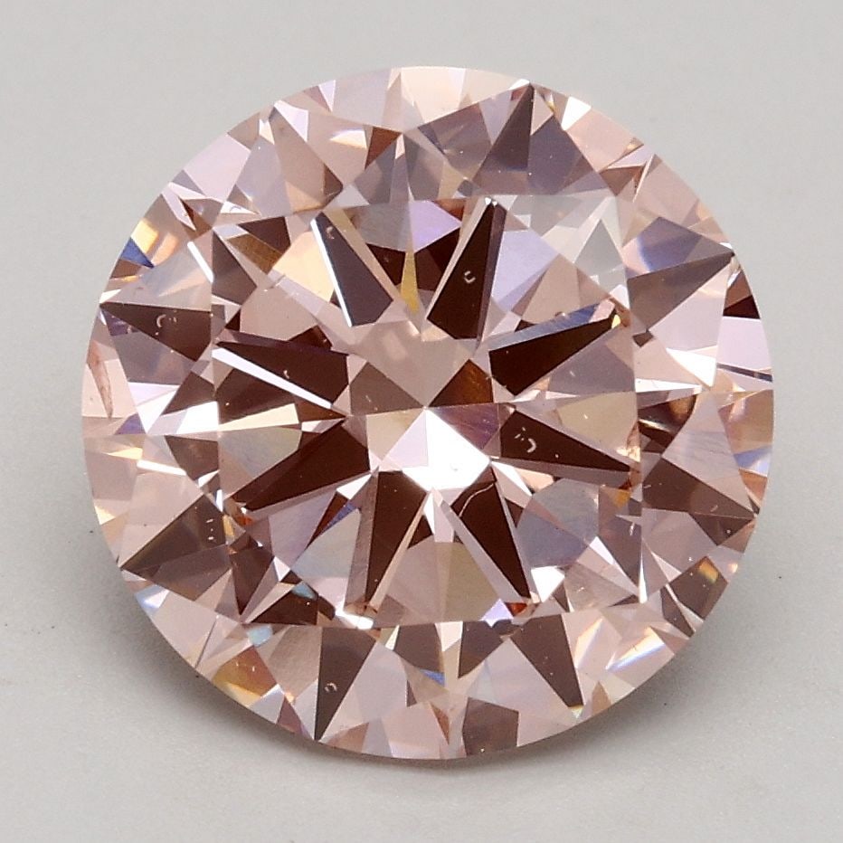 Loose Diamond - ROUND 3.0ct Fancy Intense Pink SI1: Loose Diamond - ROUND 3.0ct Fancy Intense Pink SI1 Source: This is a real non-mined Diamond that has been grown in a lab Shape: ROUND Carats: 3.0 Color: Fancy Intense Pink Certification: IGI Video: