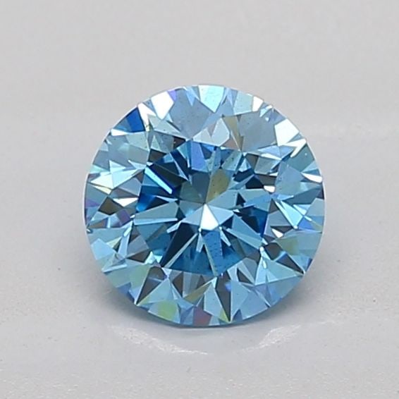 Loose Diamond - ROUND 1.01ct Fancy Vivid Blue SI1: Loose Diamond - ROUND 1.01ct Fancy Vivid Blue SI1 Source: This is a real non-mined Diamond that has been grown in a lab Shape: ROUND Carats: 1.01 Color: Fancy Vivid Blue Certification: IGI Video: