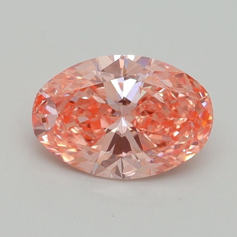 Loose Diamond - OVAL 1.0ct Fancy Vivid Pink SI1: Loose Diamond - OVAL 1.0ct Fancy Vivid Pink SI1 Source: This is a real non-mined Diamond that has been grown in a lab Shape: OVAL Carats: 1.0 Color: Fancy Vivid Pink Certification: IGI Video: