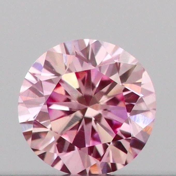 Loose Diamond - ROUND 0.11ct Fancy Intense Pink VS1: Loose Diamond - ROUND 0.11ct Fancy Intense Pink VS1 Source: This is a real non-mined Diamond that has been grown in a lab Shape: ROUND Carats: 0.11 Color: Fancy Intense Pink Certification: IGI Video: