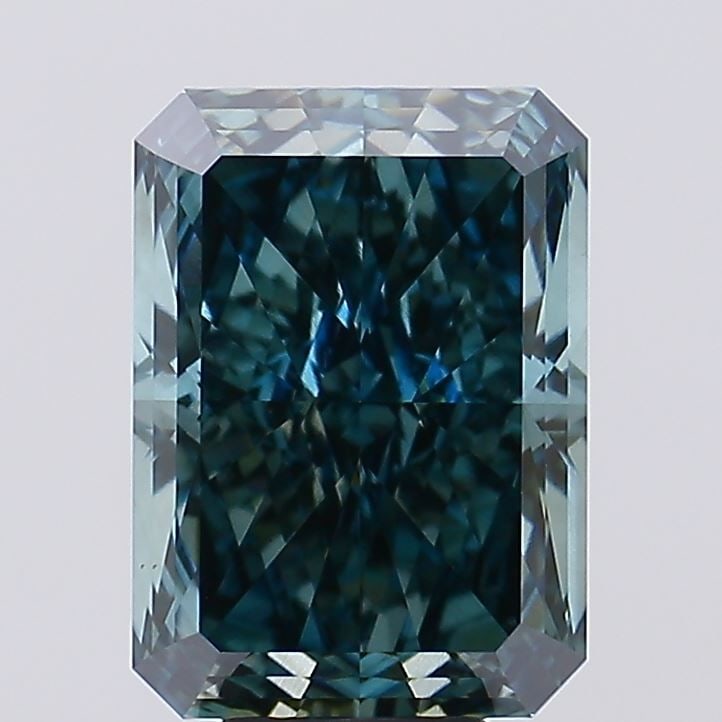 Loose Diamond - RADIANT 8.05ct Fancy Deep Green VS1: Loose Diamond - RADIANT 8.05ct Fancy Deep Green VS1 Source: This is a real non-mined Diamond that has been grown in a lab Shape: RADIANT Carats: 8.05 Color: Fancy Deep Green Certification: IGI Video: