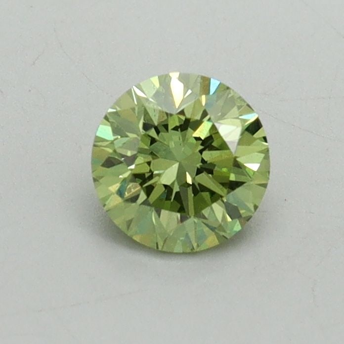 Loose Diamond - ROUND 0.5ct Fancy Vivid Green VS2 (1 of 1)