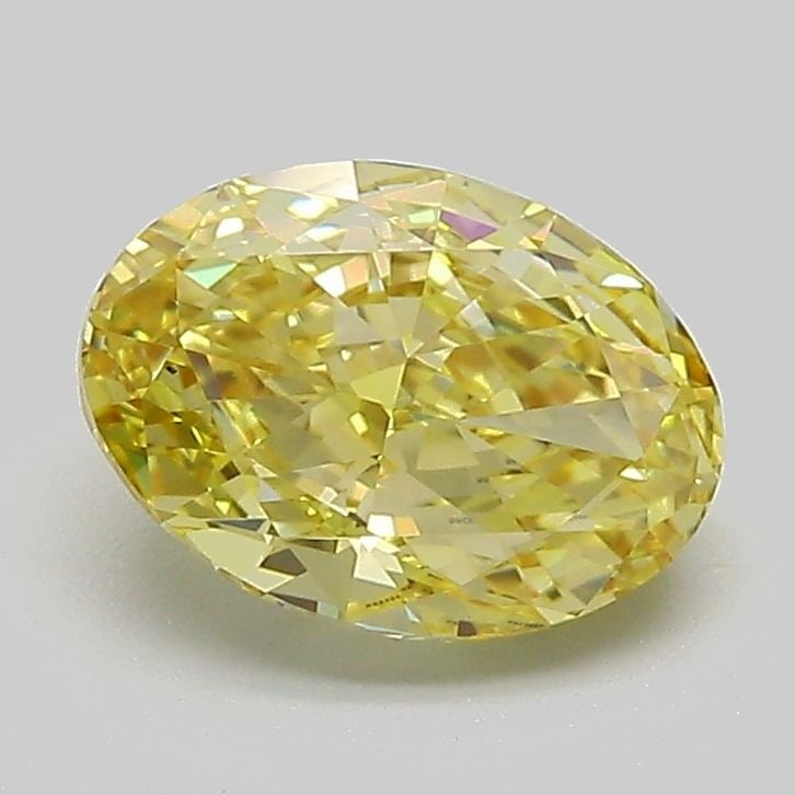 Loose Diamond - OVAL 1.5ct Fancy Intense Yellow VVS2: Loose Diamond - OVAL 1.5ct Fancy Intense Yellow VVS2 Source: This is a real non-mined Diamond that has been grown in a lab Shape: OVAL Carats: 1.5 Color: Fancy Intense Yellow Certification: IGI Video: