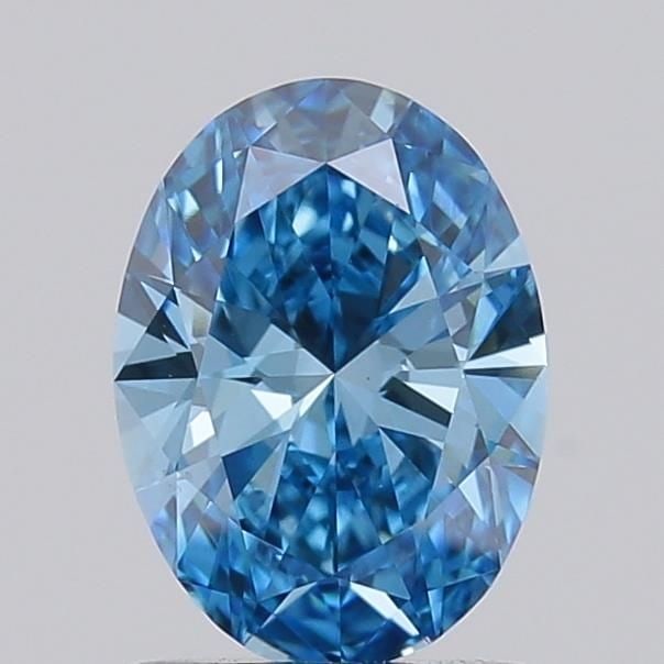 Loose Diamond - OVAL 1.01ct Fancy Vivid Blue VS1: Loose Diamond - OVAL 1.01ct Fancy Vivid Blue VS1 Source: This is a real non-mined Diamond that has been grown in a lab Shape: OVAL Carats: 1.01 Color: Fancy Vivid Blue Certification: IGI Video: