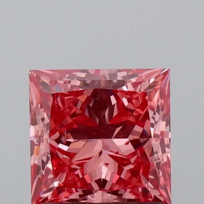 Loose Diamond - PRINCESS 1.0ct Fancy Vivid Pink SI1: Loose Diamond - PRINCESS 1.0ct Fancy Vivid Pink SI1 Source: This is a real non-mined Diamond that has been grown in a lab Shape: PRINCESS Carats: 1.0 Color: Fancy Vivid Pink Certification: IGI Video: