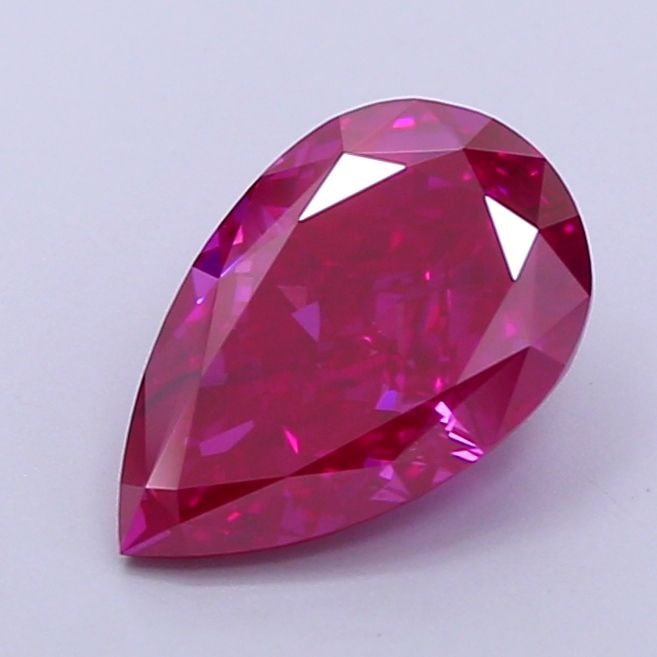Loose Diamond - PEAR 1.75ct Fancy Vivid Pink SI1: Loose Diamond - PEAR 1.75ct Fancy Vivid Pink SI1 Source: This is a real non-mined Diamond that has been grown in a lab Shape: PEAR Carats: 1.75 Color: Fancy Vivid Pink Certification: IGI Video:
