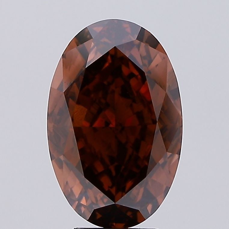 Loose Diamond - OVAL 6.91ct Fancy Deep Brown VS1: Loose Diamond - OVAL 6.91ct Fancy Deep Brown VS1 Source: This is a real non-mined Diamond that has been grown in a lab Shape: OVAL Carats: 6.91 Color: Fancy Deep Brown Certification: IGI Video: