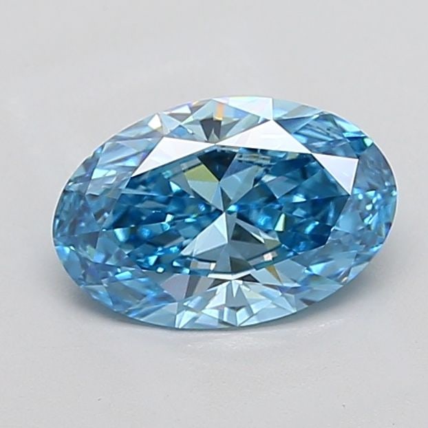 Loose Diamond - OVAL 2.02ct Fancy Vivid Blue VS1: Loose Diamond - OVAL 2.02ct Fancy Vivid Blue VS1 Source: This is a real non-mined Diamond that has been grown in a lab Shape: OVAL Carats: 2.02 Color: Fancy Vivid Blue Certification: IGI Video: