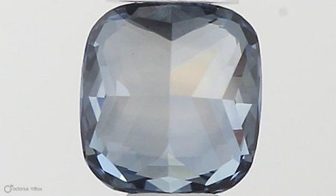 Loose Diamond - CUSHION MODIFIED 0.41ct Fancy Deep Blue VVS2: Loose Diamond - CUSHION MODIFIED 0.41ct Fancy Deep Blue VVS2 Source: This is a real non-mined Diamond that has been grown in a lab Shape: CUSHION MODIFIED Carats: 0.41 Color: Fancy Deep Blue Certifica