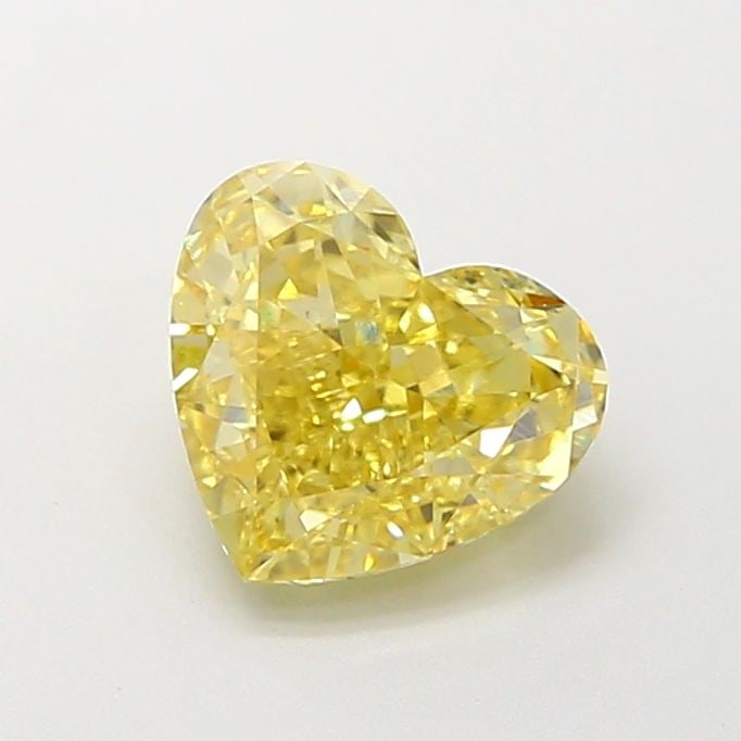 Loose Diamond - HEART 2.01ct Fancy Intense Yellow VVS2: Loose Diamond - HEART 2.01ct Fancy Intense Yellow VVS2 Source: This is a real non-mined Diamond that has been grown in a lab Shape: HEART Carats: 2.01 Color: Fancy Intense Yellow Certification: IGI Vi