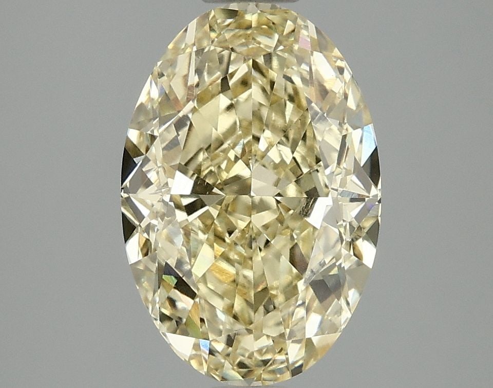 Loose Diamond - OVAL 3.05ct Fancy Intense Yellow VS1: Loose Diamond - OVAL 3.05ct Fancy Intense Yellow VS1 Source: This is a real non-mined Diamond that has been grown in a lab Shape: OVAL Carats: 3.05 Color: Fancy Intense Yellow Certification: IGI Video