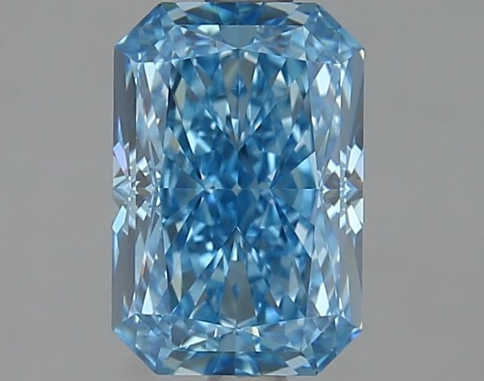 Loose Diamond - RADIANT 2.06ct Fancy Vivid Blue VVS2: Loose Diamond - RADIANT 2.06ct Fancy Vivid Blue VVS2 Source: This is a real non-mined Diamond that has been grown in a lab Shape: RADIANT Carats: 2.06 Color: Fancy Vivid Blue Certification: IGI Video: