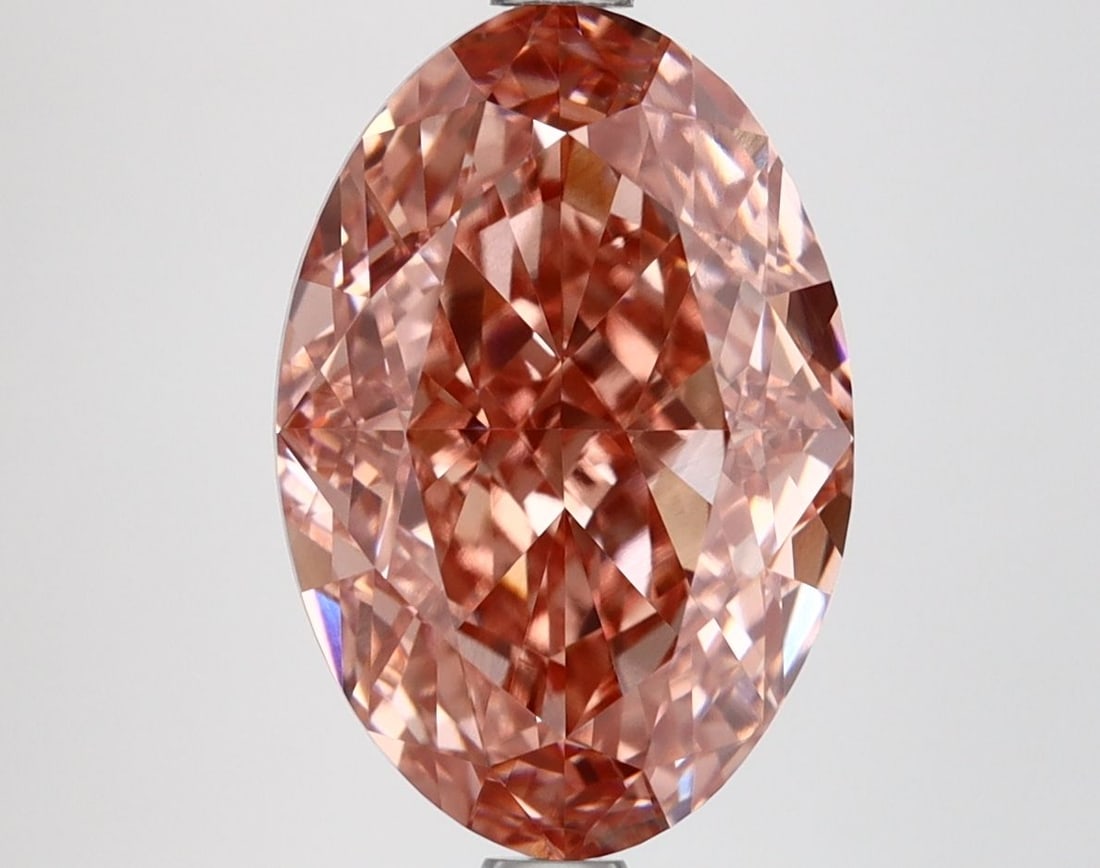 Loose Diamond - OVAL 5.07ct Fancy Vivid Pink VS1: Loose Diamond - OVAL 5.07ct Fancy Vivid Pink VS1 Source: This is a real non-mined Diamond that has been grown in a lab Shape: OVAL Carats: 5.07 Color: Fancy Vivid Pink Certification: IGI Video: