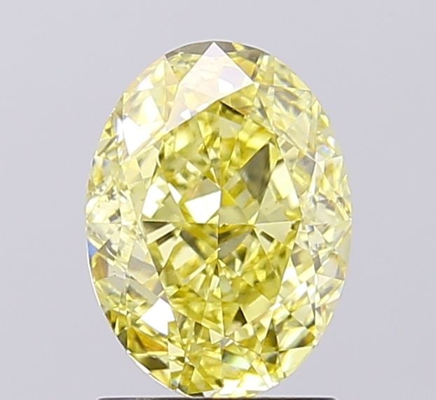 Loose Diamond - OVAL 2.0ct Fancy Yellow VS1: Loose Diamond - OVAL 2.0ct Fancy Yellow VS1 Source: This is a real non-mined Diamond that has been grown in a lab Shape: OVAL Carats: 2.0 Color: Fancy Yellow Certification: IGI Video:
