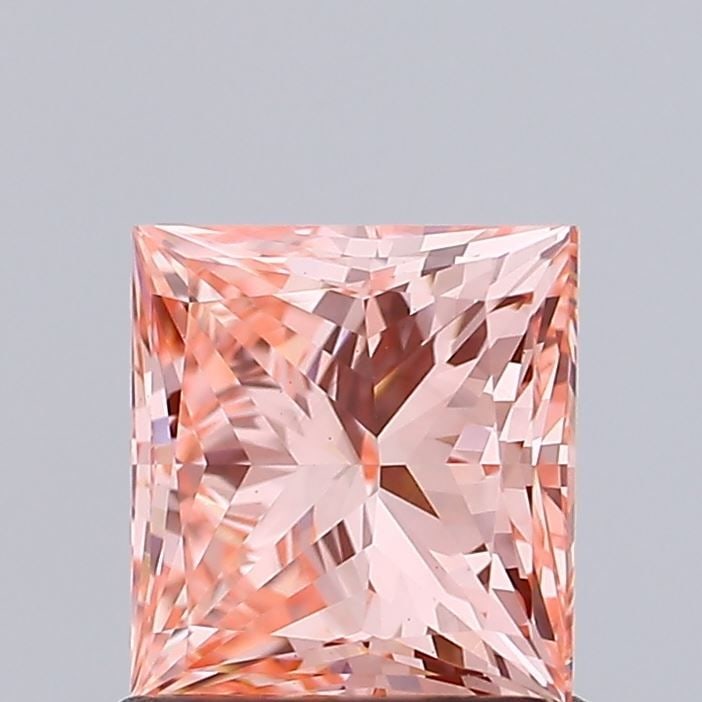 Loose Diamond - PRINCESS 1.11ct Fancy Vivid Pink VS1: Loose Diamond - PRINCESS 1.11ct Fancy Vivid Pink VS1 Source: This is a real non-mined Diamond that has been grown in a lab Shape: PRINCESS Carats: 1.11 Color: Fancy Vivid Pink Certification: IGI Video