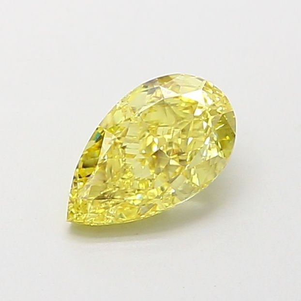 Loose Diamond - PEAR 1.04ct Fancy Intense Yellow VS2: Loose Diamond - PEAR 1.04ct Fancy Intense Yellow VS2 Source: This is a real non-mined Diamond that has been grown in a lab Shape: PEAR Carats: 1.04 Color: Fancy Intense Yellow Certification: IGI Video
