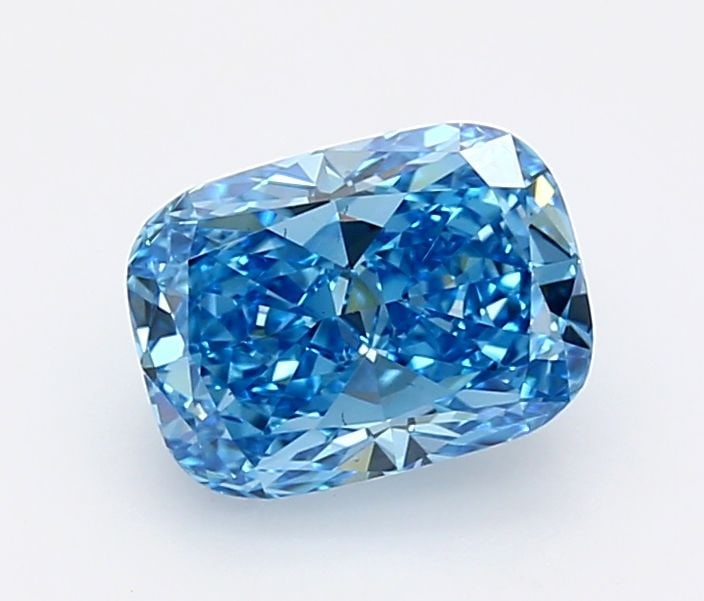 Loose Diamond - CUSHION MODIFIED 2.02ct Fancy Vivid Blue VS2: Loose Diamond - CUSHION MODIFIED 2.02ct Fancy Vivid Blue VS2 Source: This is a real non-mined Diamond that has been grown in a lab Shape: CUSHION MODIFIED Carats: 2.02 Color: Fancy Vivid Blue Certific