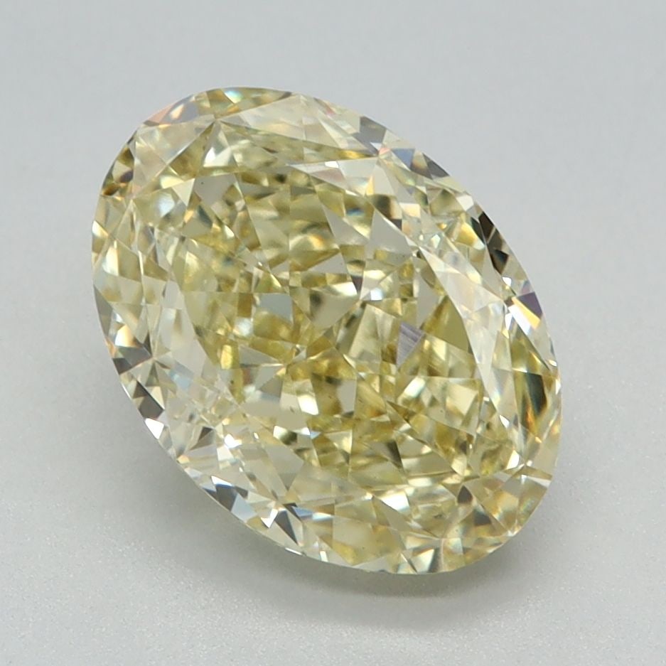 Loose Diamond - OVAL 2.15ct Fancy Intense Yellow VVS2: Loose Diamond - OVAL 2.15ct Fancy Intense Yellow VVS2 Source: This is a real non-mined Diamond that has been grown in a lab Shape: OVAL Carats: 2.15 Color: Fancy Intense Yellow Certification: IGI Vide
