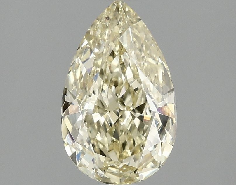 Loose Diamond - PEAR 1.53ct Fancy Vivid Yellow VS1: Loose Diamond - PEAR 1.53ct Fancy Vivid Yellow VS1 Source: This is a real non-mined Diamond that has been grown in a lab Shape: PEAR Carats: 1.53 Color: Fancy Vivid Yellow Certification: IGI Video: