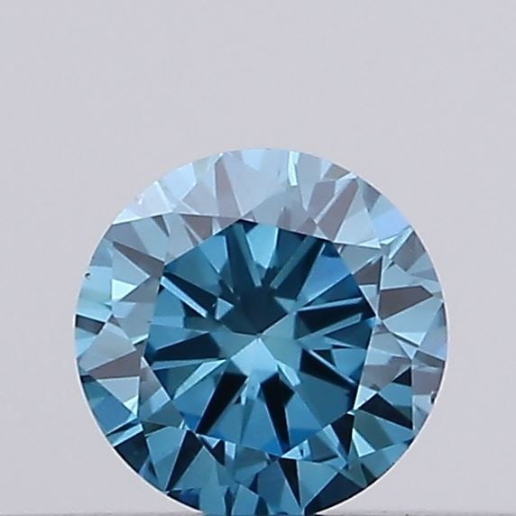 Loose Diamond - ROUND 0.13ct Fancy Vivid Blue VS2: Loose Diamond - ROUND 0.13ct Fancy Vivid Blue VS2 Source: This is a real non-mined Diamond that has been grown in a lab Shape: ROUND Carats: 0.13 Color: Fancy Vivid Blue Certification: IGI Video: