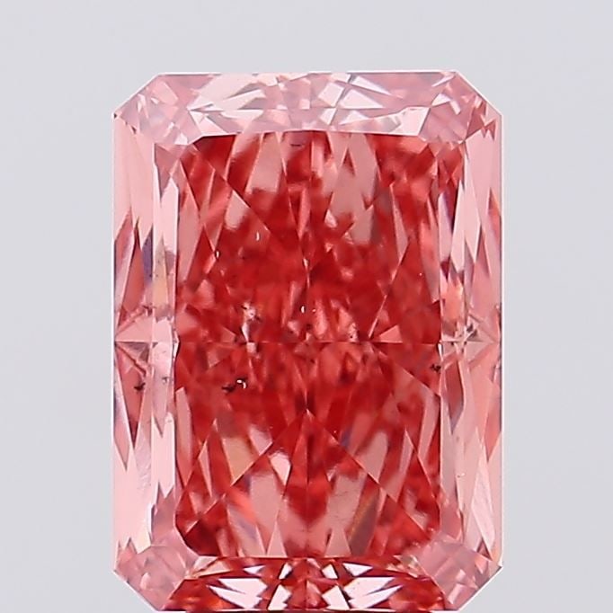 Loose Diamond - RADIANT 6.02ct Fancy Vivid Pink SI1: Loose Diamond - RADIANT 6.02ct Fancy Vivid Pink SI1 Source: This is a real non-mined Diamond that has been grown in a lab Shape: RADIANT Carats: 6.02 Color: Fancy Vivid Pink Certification: IGI Video:
