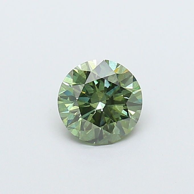 Ideal Loose Diamond - ROUND 0.7ct Fancy Vivid Green SI2: Ideal Loose Diamond - ROUND 0.7ct Fancy Vivid Green SI2 Source: This is a real non-mined Diamond that has been grown in a lab Shape: ROUND Carats: 0.7 Color: Fancy Vivid Green Certification: IGI Video