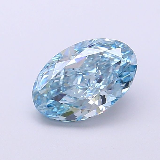 Loose Diamond - OVAL 1.18ct Fancy Vivid Blue VS1: Loose Diamond - OVAL 1.18ct Fancy Vivid Blue VS1 Source: This is a real non-mined Diamond that has been grown in a lab Shape: OVAL Carats: 1.18 Color: Fancy Vivid Blue Certification: IGI Video:
