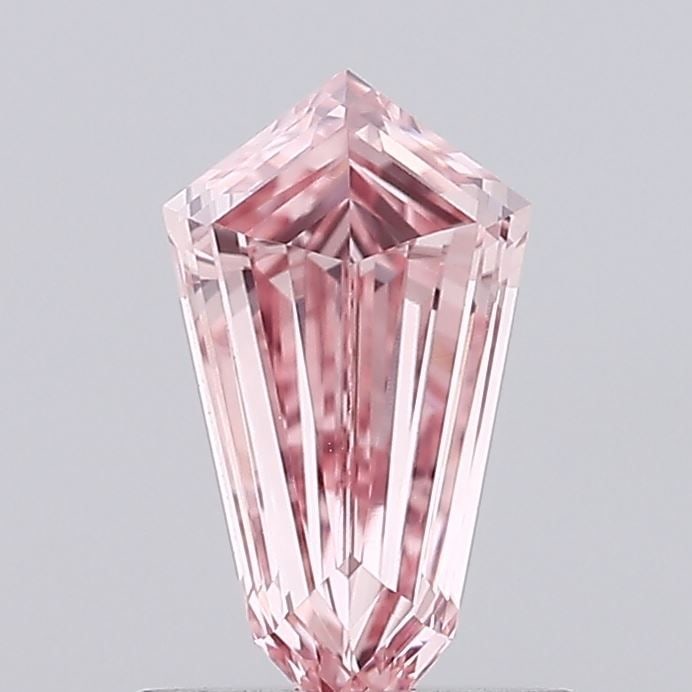 Loose Diamond - SHIELD 0.7ct Fancy Vivid Pink VS2 (1 of 1)