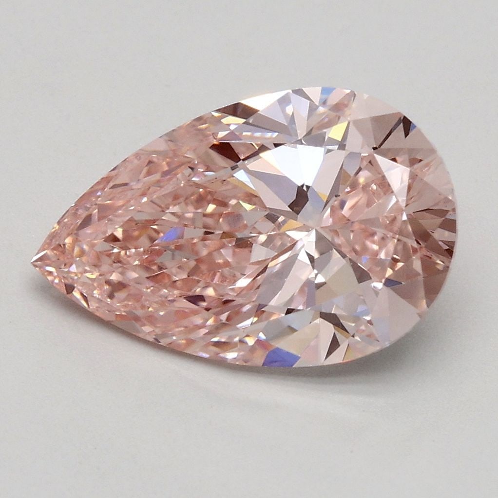 Loose Diamond - PEAR 1.91ct Fancy Pink VS2: Loose Diamond - PEAR 1.91ct Fancy Pink VS2 Source: This is a real non-mined Diamond that has been grown in a lab Shape: PEAR Carats: 1.91 Color: Fancy Pink Certification: IGI Video: