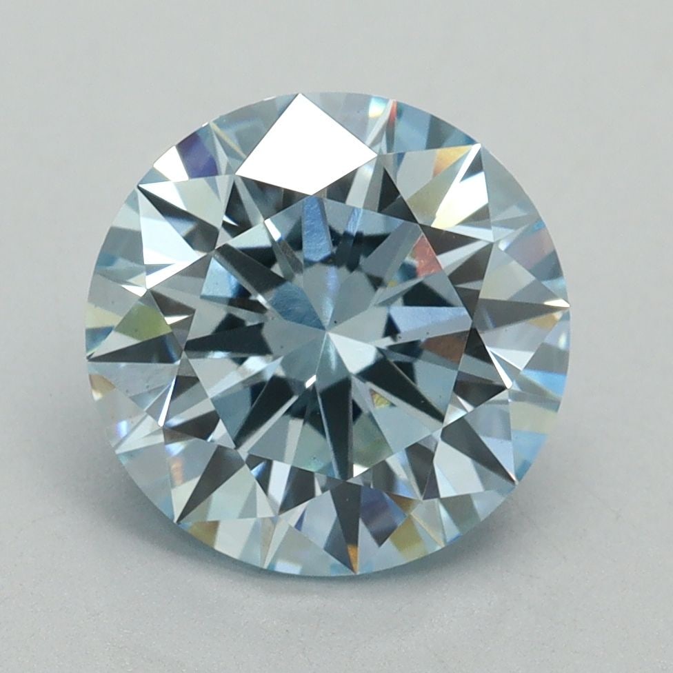 Ideal Loose Diamond - ROUND 3.04ct Fancy Intense Blue VS1: Ideal Loose Diamond - ROUND 3.04ct Fancy Intense Blue VS1 Source: This is a real non-mined Diamond that has been grown in a lab Shape: ROUND Carats: 3.04 Color: Fancy Intense Blue Certification: IGI V