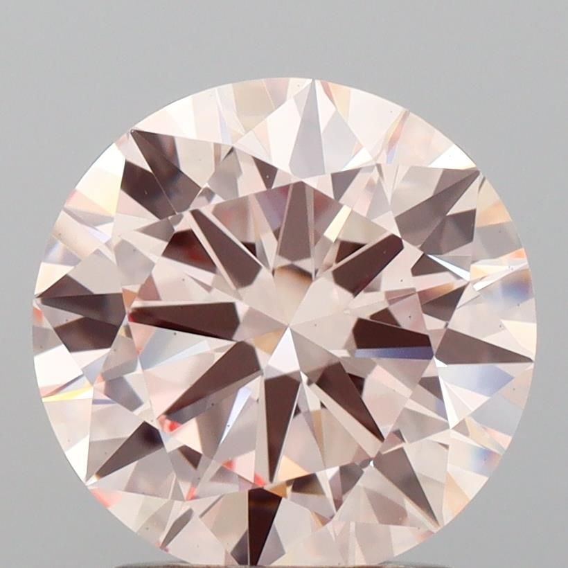 Loose Diamond - ROUND 1.75ct Fancy Pink VS1: Loose Diamond - ROUND 1.75ct Fancy Pink VS1 Source: This is a real non-mined Diamond that has been grown in a lab Shape: ROUND Carats: 1.75 Color: Fancy Pink Certification: IGI Video: