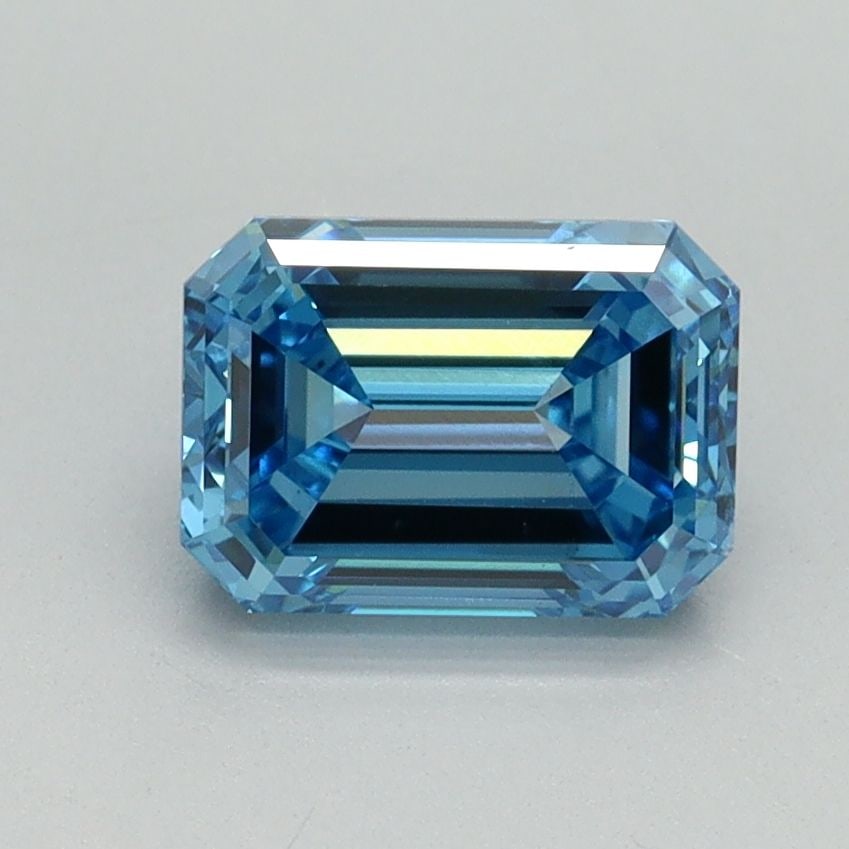 Loose Diamond - EMERALD 1.5ct Fancy Vivid Blue VS2: Loose Diamond - EMERALD 1.5ct Fancy Vivid Blue VS2 Source: This is a real non-mined Diamond that has been grown in a lab Shape: EMERALD Carats: 1.5 Color: Fancy Vivid Blue Certification: IGI Video: