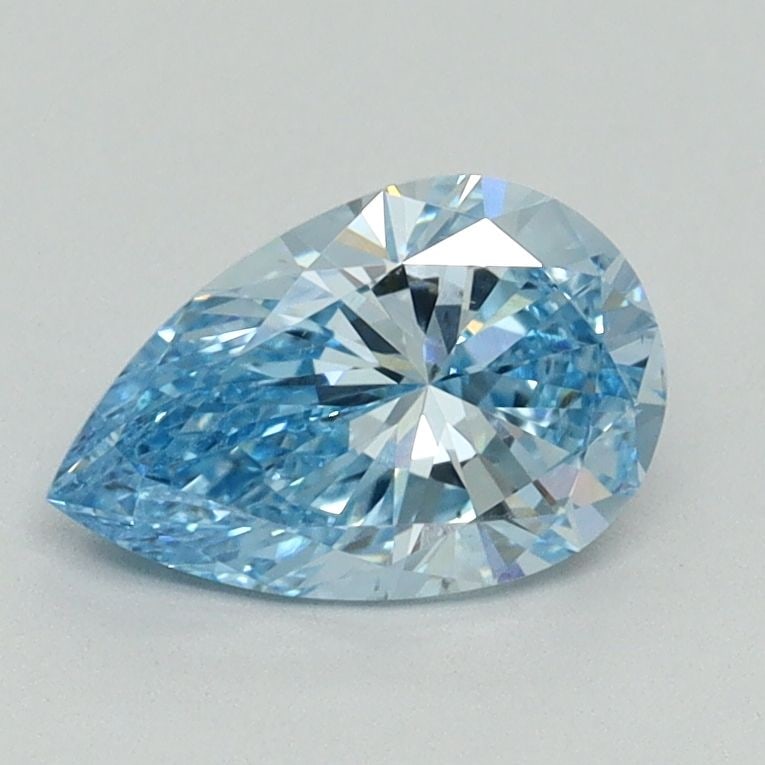 Loose Diamond - PEAR 1.0ct Fancy Vivid Blue VS2: Loose Diamond - PEAR 1.0ct Fancy Vivid Blue VS2 Source: This is a real non-mined Diamond that has been grown in a lab Shape: PEAR Carats: 1.0 Color: Fancy Vivid Blue Certification: IGI Video: