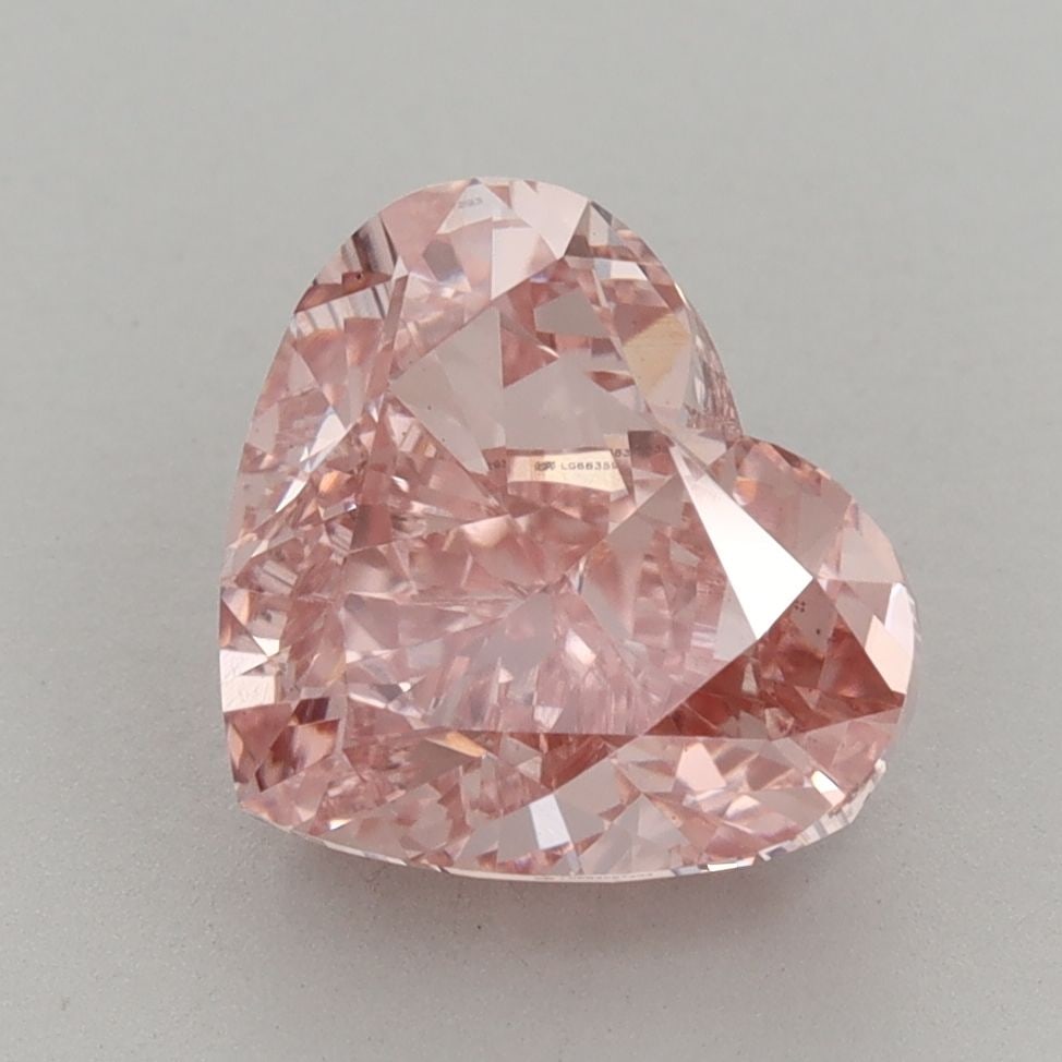 Loose Diamond - HEART 3.86ct Fancy Vivid Pink VS1: Loose Diamond - HEART 3.86ct Fancy Vivid Pink VS1 Source: This is a real non-mined Diamond that has been grown in a lab Shape: HEART Carats: 3.86 Color: Fancy Vivid Pink Certification: IGI Video: