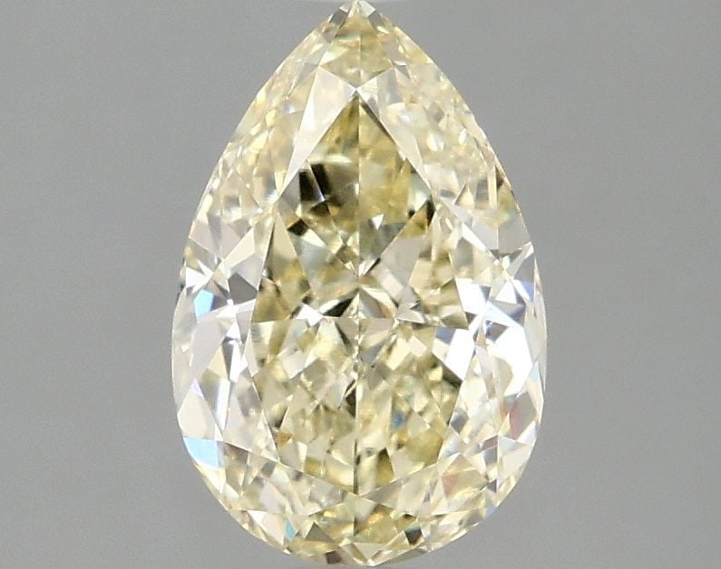 Loose Diamond - PEAR 1.56ct Fancy Intense Yellow VS1: Loose Diamond - PEAR 1.56ct Fancy Intense Yellow VS1 Source: This is a real non-mined Diamond that has been grown in a lab Shape: PEAR Carats: 1.56 Color: Fancy Intense Yellow Certification: IGI Video