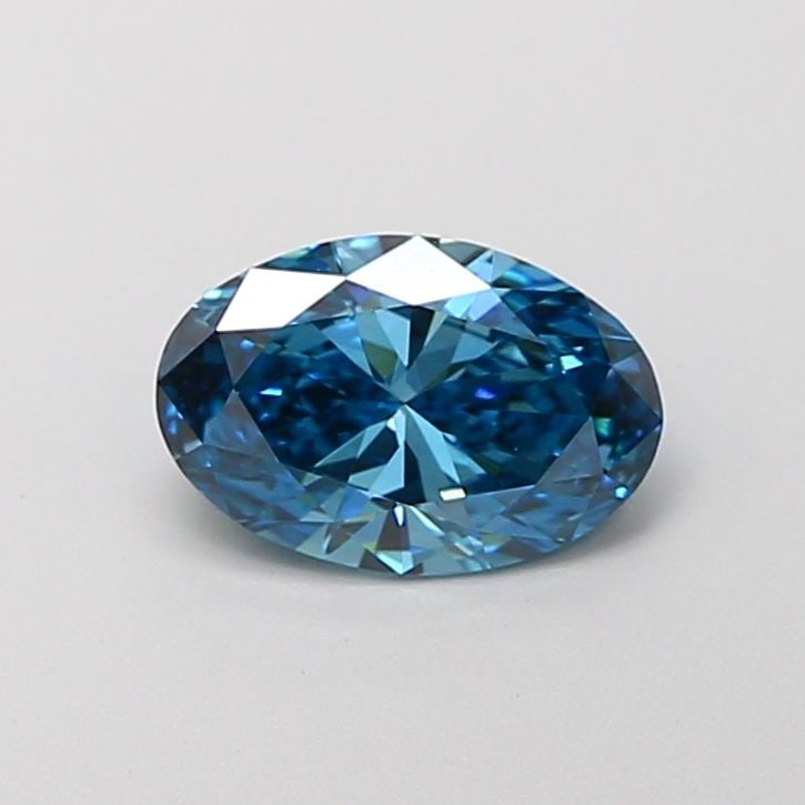Loose Diamond - OVAL 1.13ct Fancy Vivid Blue VVS2: Loose Diamond - OVAL 1.13ct Fancy Vivid Blue VVS2 Source: This is a real non-mined Diamond that has been grown in a lab Shape: OVAL Carats: 1.13 Color: Fancy Vivid Blue Certification: IGI Video: