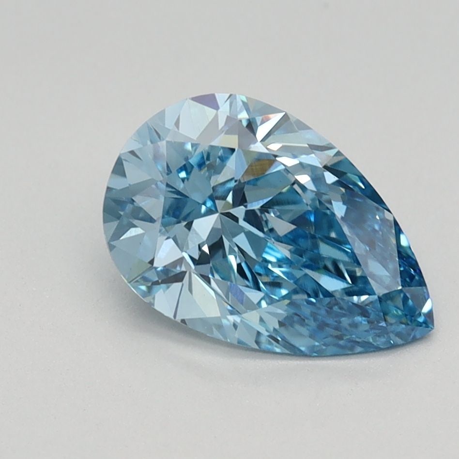 Loose Diamond - PEAR 1.16ct Fancy Vivid Blue VVS2: Loose Diamond - PEAR 1.16ct Fancy Vivid Blue VVS2 Source: This is a real non-mined Diamond that has been grown in a lab Shape: PEAR Carats: 1.16 Color: Fancy Vivid Blue Certification: IGI Video: