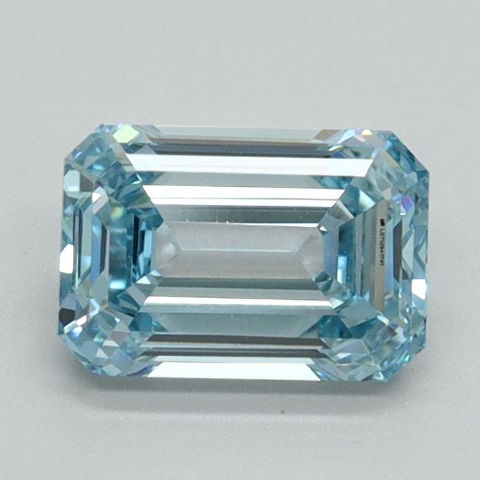 Loose Diamond - EMERALD 1.15ct Fancy Intense Blue VVS2: Loose Diamond - EMERALD 1.15ct Fancy Intense Blue VVS2 Source: This is a real non-mined Diamond that has been grown in a lab Shape: EMERALD Carats: 1.15 Color: Fancy Intense Blue Certification: IGI Vi