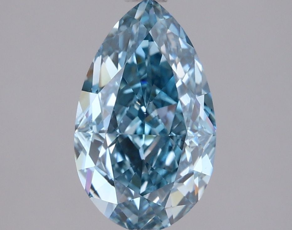 Loose Diamond - PEAR 2.05ct Blue VS2: Loose Diamond - PEAR 2.05ct Blue VS2 Source: This is a real non-mined Diamond that has been grown in a lab Shape: PEAR Carats: 2.05 Color: Blue Certification: NONE Video: