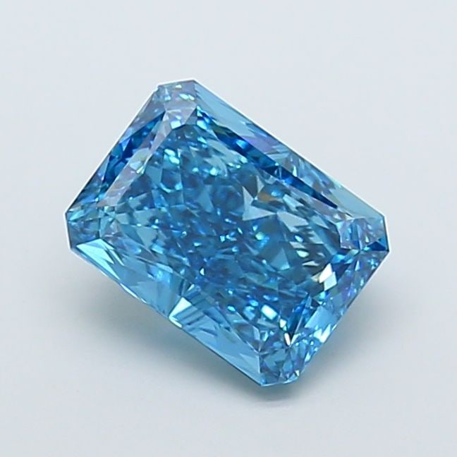 Loose Diamond - RADIANT 5.07ct Fancy Vivid Blue VS1 (1 of 1)