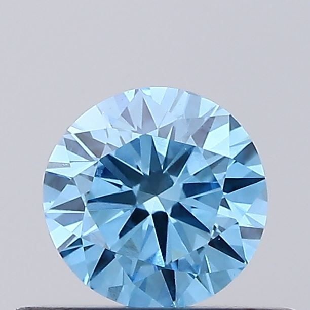 Loose Diamond - ROUND 0.3ct Fancy Vivid Blue VVS2: Loose Diamond - ROUND 0.3ct Fancy Vivid Blue VVS2 Source: This is a real non-mined Diamond that has been grown in a lab Shape: ROUND Carats: 0.3 Color: Fancy Vivid Blue Certification: IGI Video: