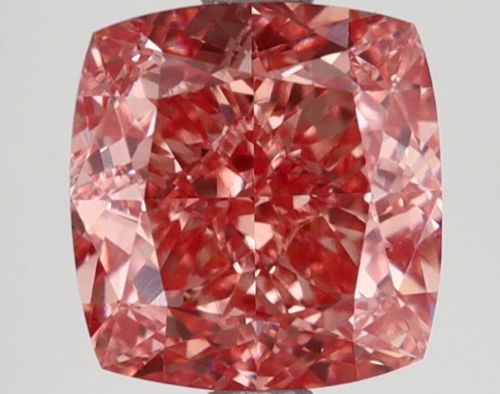 Loose Diamond - CUSHION MODIFIED 2.65ct Fancy Vivid Pink VS1: Loose Diamond - CUSHION MODIFIED 2.65ct Fancy Vivid Pink VS1 Source: This is a real non-mined Diamond that has been grown in a lab Shape: CUSHION MODIFIED Carats: 2.65 Color: Fancy Vivid Pink Certific