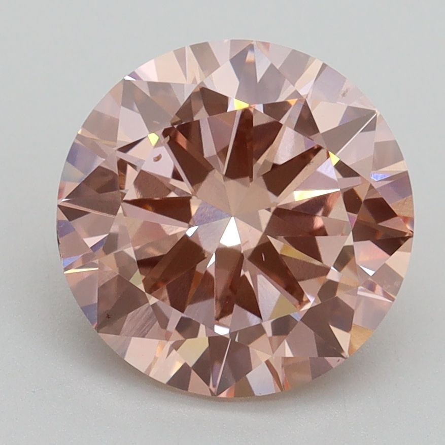 Loose Diamond - ROUND 3.0ct Fancy Intense Pink VS2: Loose Diamond - ROUND 3.0ct Fancy Intense Pink VS2 Source: This is a real non-mined Diamond that has been grown in a lab Shape: ROUND Carats: 3.0 Color: Fancy Intense Pink Certification: IGI Video: