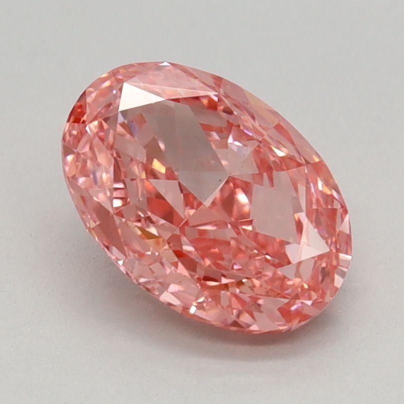 Loose Diamond - OVAL 1.17ct Fancy Vivid Pink VS1: Loose Diamond - OVAL 1.17ct Fancy Vivid Pink VS1 Source: This is a real non-mined Diamond that has been grown in a lab Shape: OVAL Carats: 1.17 Color: Fancy Vivid Pink Certification: IGI Video: