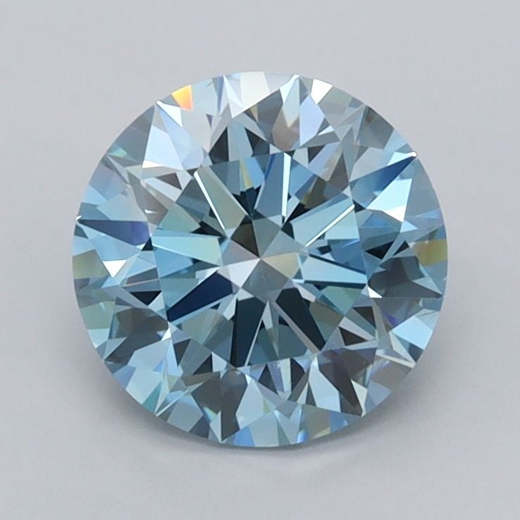 Ideal Loose Diamond - ROUND 1.53ct Fancy Vivid Pink VS1: Ideal Loose Diamond - ROUND 1.53ct Fancy Vivid Pink VS1 Source: This is a real non-mined Diamond that has been grown in a lab Shape: ROUND Carats: 1.53 Color: Fancy Vivid Pink Certification: IGI Video