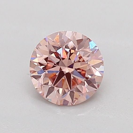Loose Diamond - ROUND 0.54ct Fancy Vivid Pink SI1: Loose Diamond - ROUND 0.54ct Fancy Vivid Pink SI1 Source: This is a real non-mined Diamond that has been grown in a lab Shape: ROUND Carats: 0.54 Color: Fancy Vivid Pink Certification: NONE The Diamon