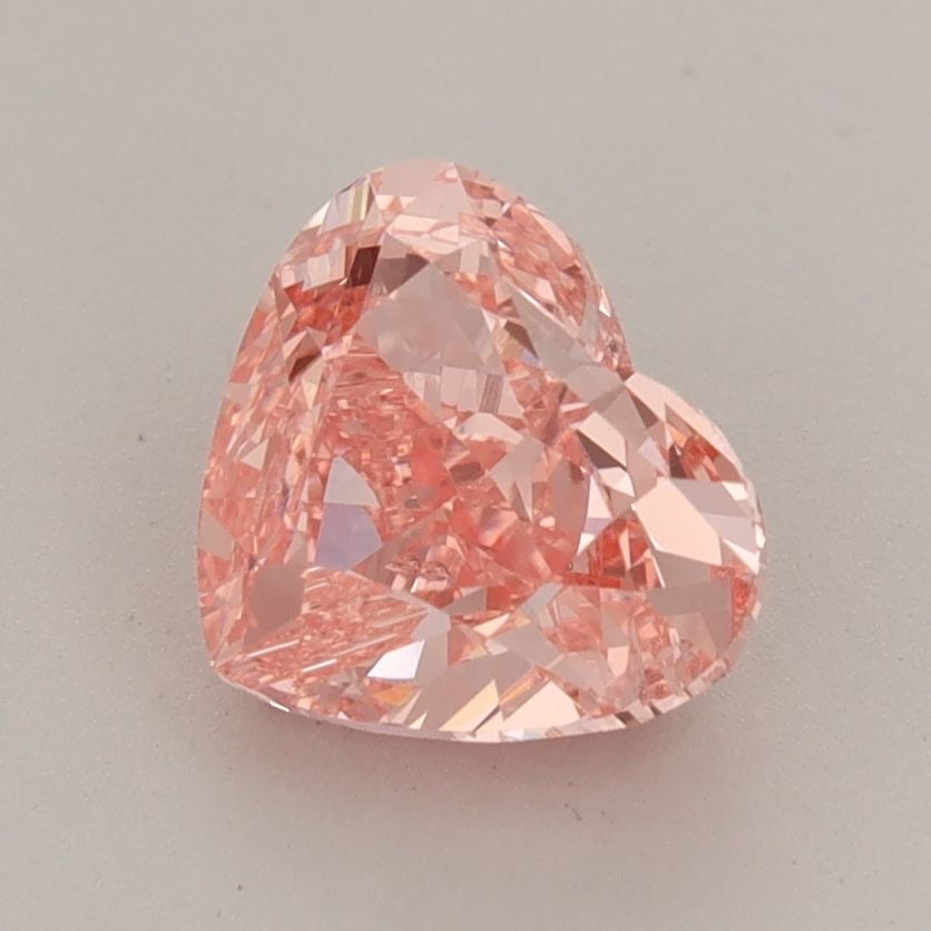 Loose Diamond - HEART 1.8ct Fancy Vivid Pink VS1: Loose Diamond - HEART 1.8ct Fancy Vivid Pink VS1 Source: This is a real non-mined Diamond that has been grown in a lab Shape: HEART Carats: 1.8 Color: Fancy Vivid Pink Certification: IGI Video: