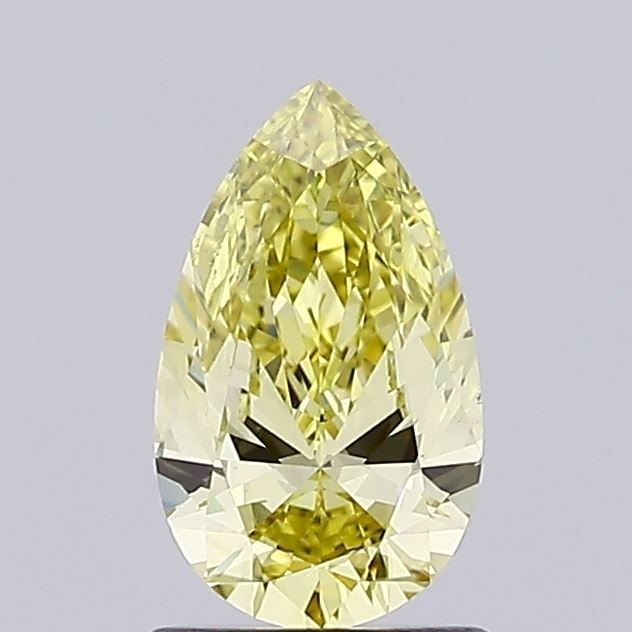 Loose Diamond - PEAR 1.0ct Fancy Intense Yellow VS1: Loose Diamond - PEAR 1.0ct Fancy Intense Yellow VS1 Source: This is a real non-mined Diamond that has been grown in a lab Shape: PEAR Carats: 1.0 Color: Fancy Intense Yellow Certification: IGI Video: