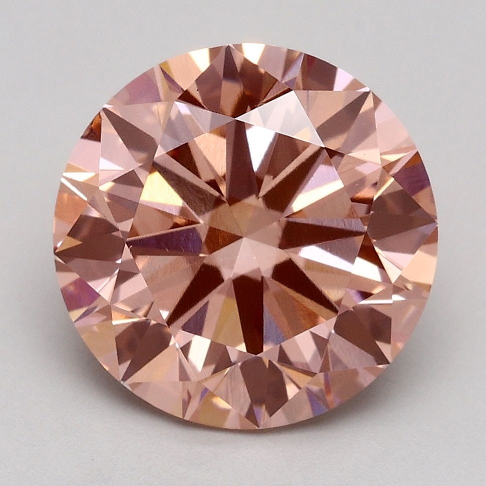 Loose Diamond - ROUND 3.0ct Fancy Intense Pink VS1: Loose Diamond - ROUND 3.0ct Fancy Intense Pink VS1 Source: This is a real non-mined Diamond that has been grown in a lab Shape: ROUND Carats: 3.0 Color: Fancy Intense Pink Certification: IGI Video: